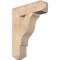 Ekena Millwork Funston Craftsman Smooth Bracket, Douglas Fir, 3 1/2"W x 14"D x 18"H BKT04X14X18FST04SDF - alternate 1